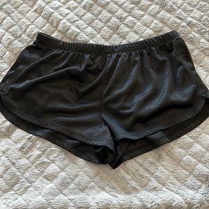 Black shorts